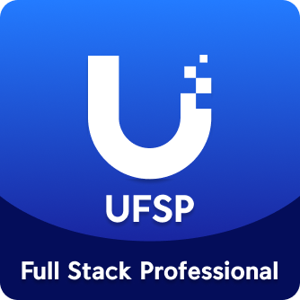 Ubiquiti Academy UniFi Full Stack Professional certification badge